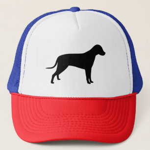 Hunde-Silhouette Truckerkappe