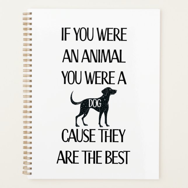 Hunde sind der beste Planer (Vorderseite)