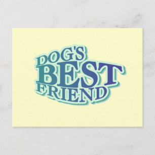 Hunde sind die besten Freundinnen und Tshirts und  Postkarte