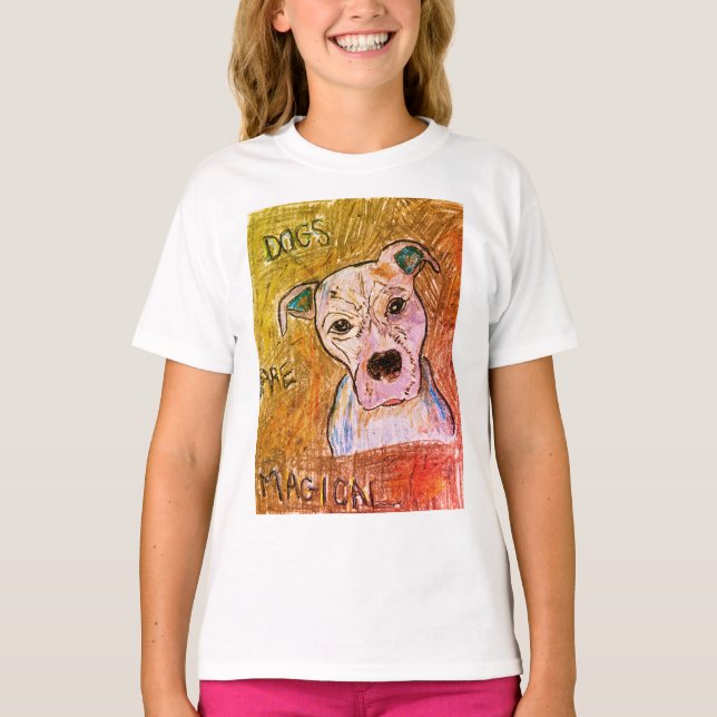 Hunde sind magisch 2 T-Shirt (Vorderseite)
