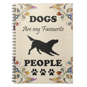 Hunde sind mein LieblingsNotebook Notizblock