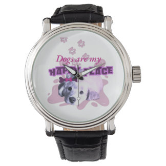 Hunde sind meine glückliche Heimat eWatch Armbanduhr