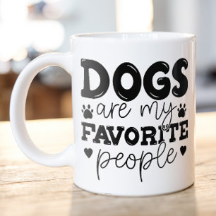Hunde sind meine Lieblings-Mama Kaffeetasse
