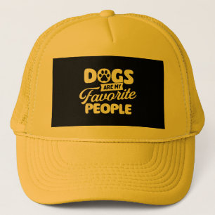 Hunde sind meine Lieblingsmenschen - Hundebesitzer Truckerkappe