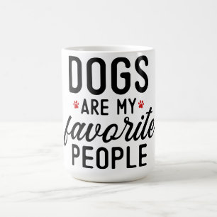 Hunde sind meine Lieblingsmenschen Kaffeetasse