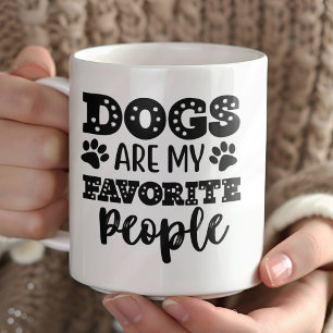 Hunde sind meine Lieblingsmenschen Kaffeetasse