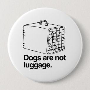 Hunde sind nicht Gepäck - .png Button