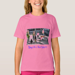 Hunde sind überall - Paris T-Shirt