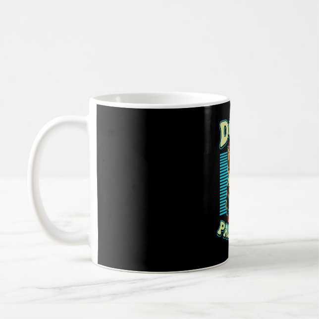 Hunde sind unser Bindeglied zur Paradies-Retro-Vek Kaffeetasse (Links)