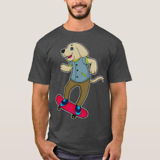 Hunde Skater Skateboard 3 T-Shirt