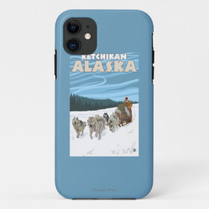 Hunde Sledding Scene - Ketchikan, Alaska Case-Mate iPhone Hülle