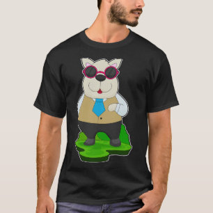 Hunde-Sonnenbrille T-Shirt