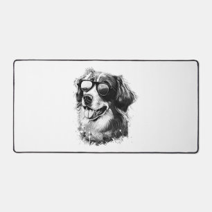 Hunde Sonnenbrille Tier Cool Hunde mit Basset Schreibtischunterlage