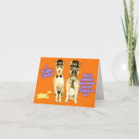 Hunde "Sorry"-Karte