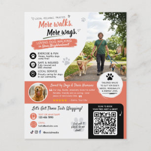 Hunde Spaziergang Haustier Betreuung Geschäfts Fly Flyer