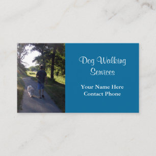 Hunde-Spaziergang-Service Visitenkarte