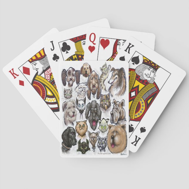 Hunde: Spielkarten (Rückseite)