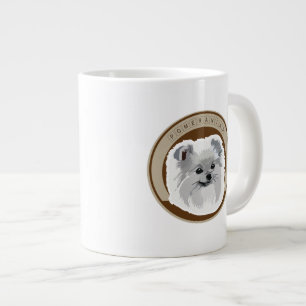 Hunde-Spitz Jumbo-Tasse