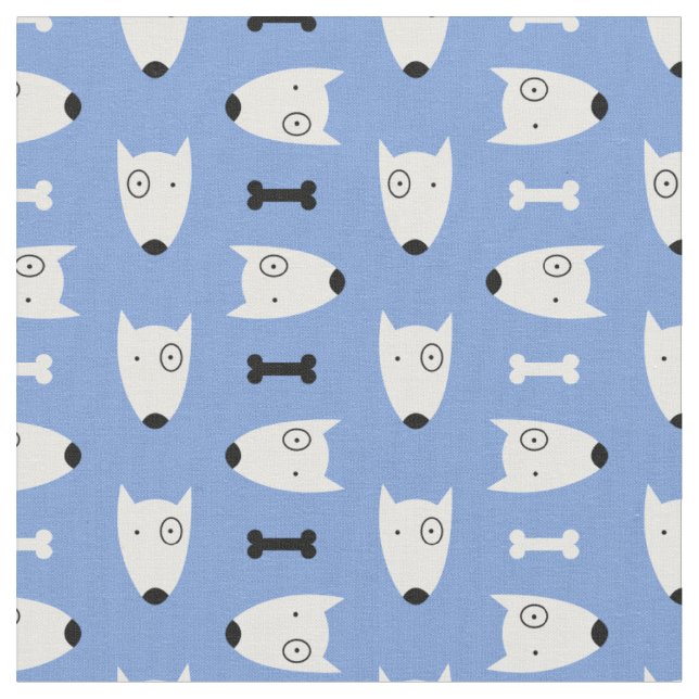 Hunde Stoff (Nahaufnahme)