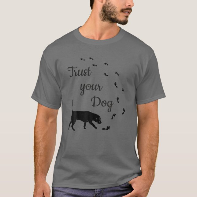 Hunde suchen Hunde finden Hundentraining Hund Love T-Shirt (Vorderseite)