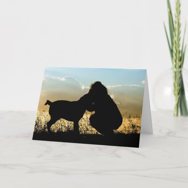 Hunde Sympathy-Card-Gedenkgedicht Rainbow's End Ge Karte (Vorderseite)