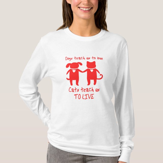 Hunde T-Shirt (Vorderseite)