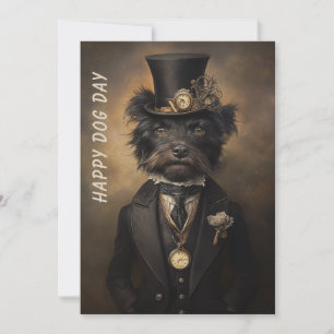 Hunde-Tag-Grußkarte – Lustige benutzerdefinierte H Einladung