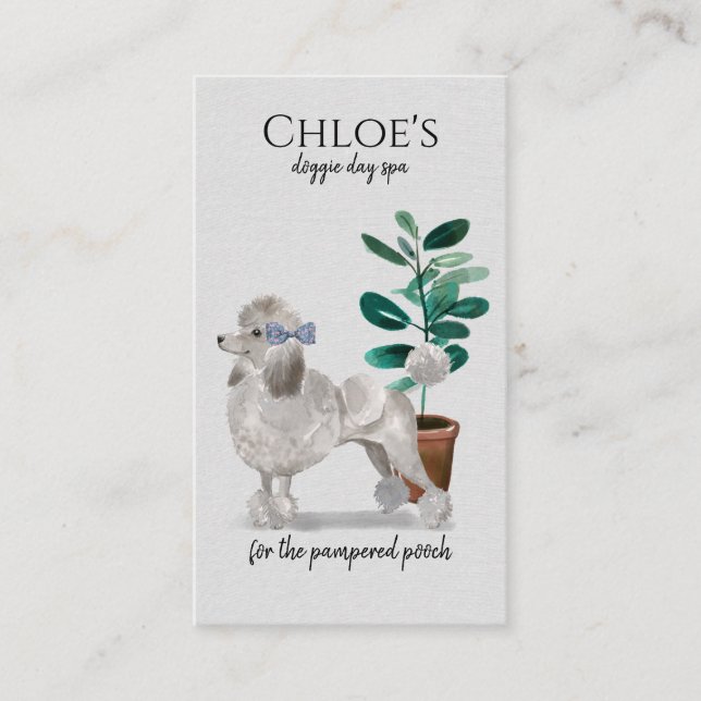 Hunde Tag Wellness-Center Groom Business & Termin  (Vorderseite)