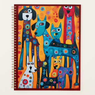 Hunde Tage Freude: Eine Kunst des Volkes Planer