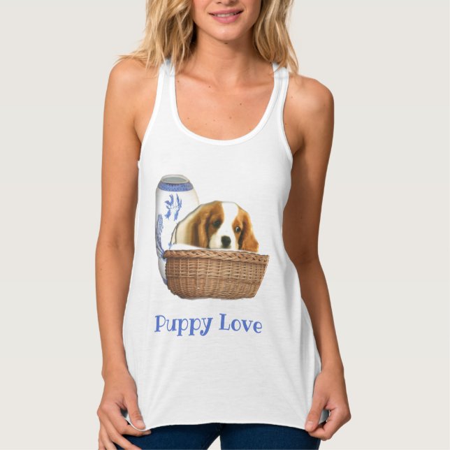 Hunde Tank Top (Vorderseite)