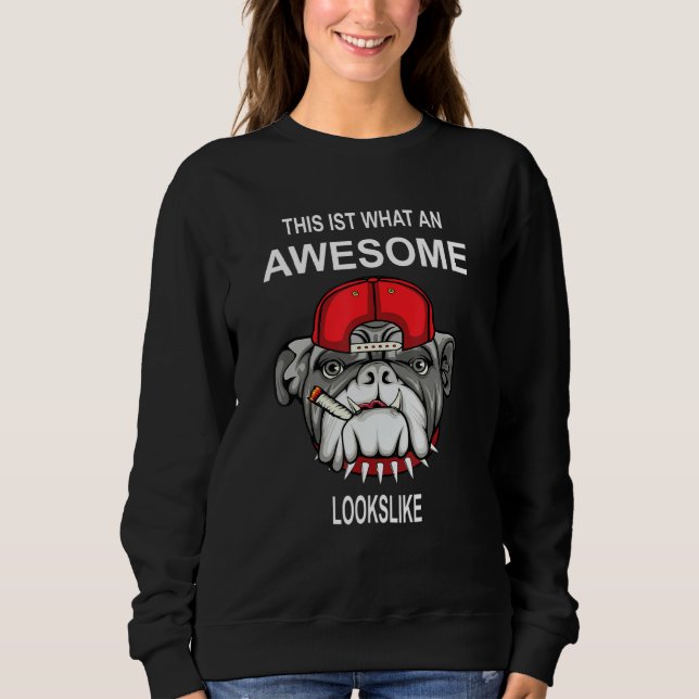 Hunde Tiere Funny Sweatshirt (Vorderseite)