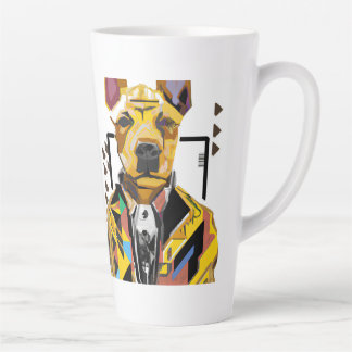 Hunde tragen einen Anzug: Digitale Kunst Milchtasse