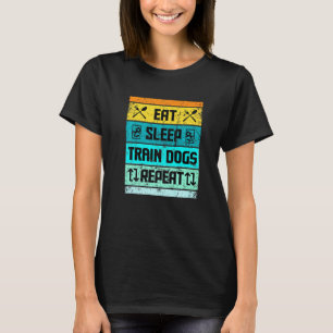 Hunde-Trainer-Bekleidung trainiert Hunde Hunde-Tra T-Shirt