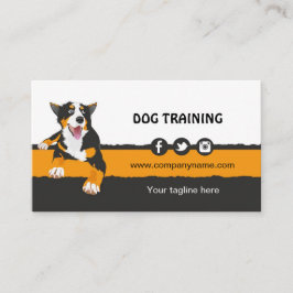 Hunde-Trainer-Geschäftskarte Visitenkarte