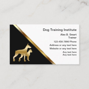 Hunde-Trainings-Geschäftskarten Visitenkarte