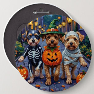 Hunde-Trick-oder-Treating Halloween-Kostüme Button