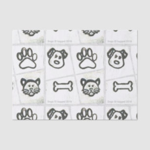 Hunde-u. Katzen-Seidenpapier Seidenpapier