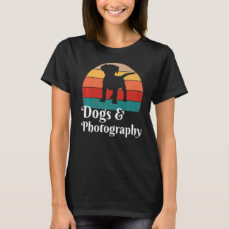 Hunde und Fotografie T-Shirt