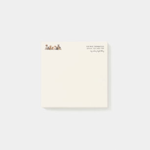 Hunde und Haustiere Post-it Klebezettel