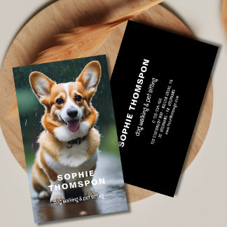 Hunde und Haustiere Visitenkarte