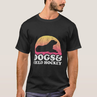 Hunde und Hockeyschläger, für Männer oder Frauen T-Shirt