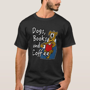 Hunde und Hunde lieben Kaffeetrinker R T-Shirt