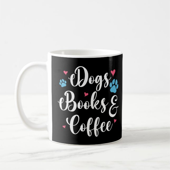 Hunde und Kaffee Kaffeetasse (Links)
