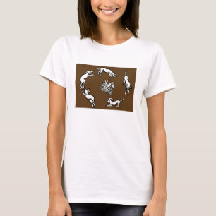 Hunde und Kaninchen T-Shirt