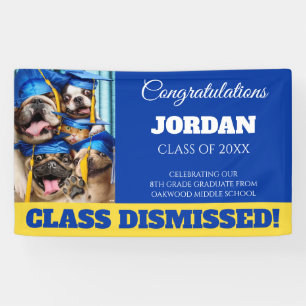 Hunde- und Katzen-Absolventen im Fotobooth Banner