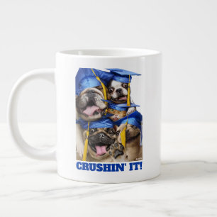 Hunde- und Katzen-Absolventen im Fotobooth Jumbo-Tasse