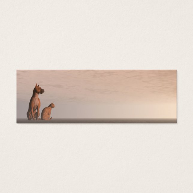 Hunde- und Katzenfreundschaft (Vorderseite)