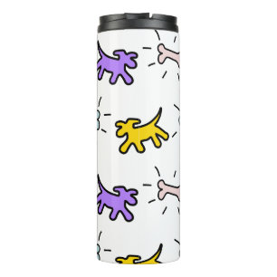 Hunde und Knochen PY Graffiti Style Thermal Trumbl Thermosbecher