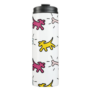 Hunde und Knochen RY Graffiti Style Thermal Trumbl Thermosbecher