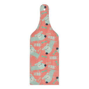 Hunde und Knochen Schneidebrett